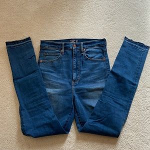 Abercrombie & Fitch Dark Wash Skinny Jeans Long